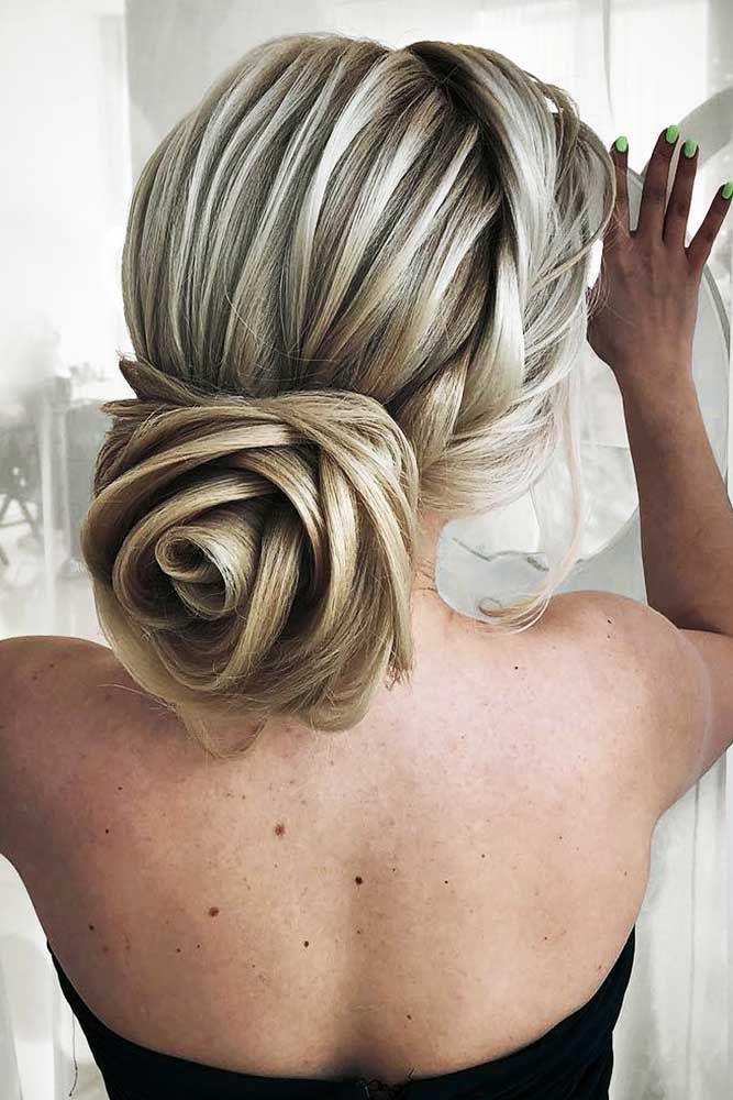 Rose Design Hairstyle