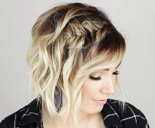 Short Braided Hairstyle
