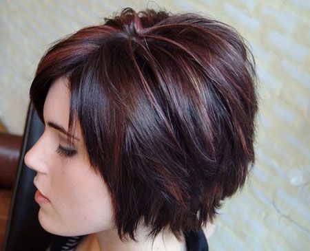 Short Layered Bob Hairstyle