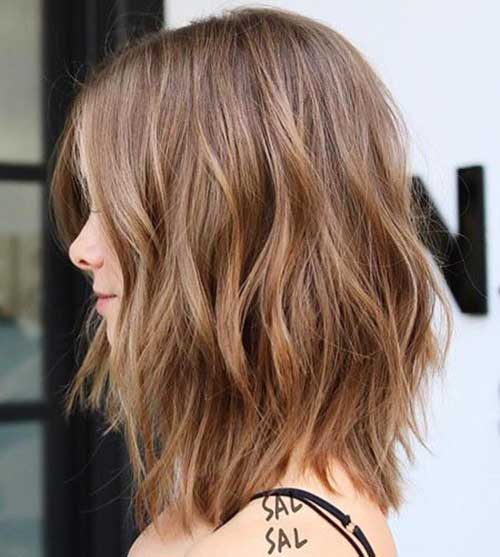 Short To Mid Layered Haircut 2019