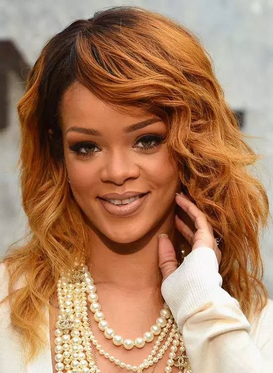 Side Swept Burgundy Waves