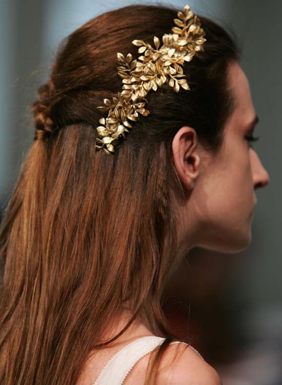 Simple Half Braided Style