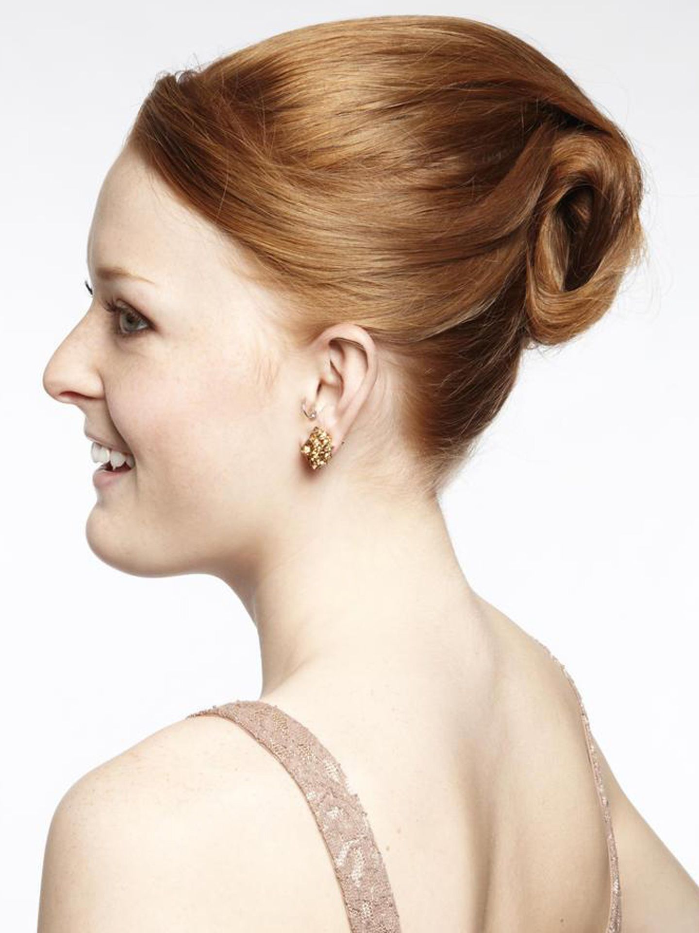 Swifty Swirl Chignon Hairstyle