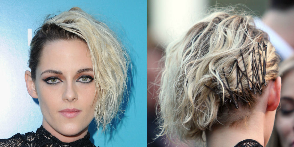 Trendy one sided fall hairstyle