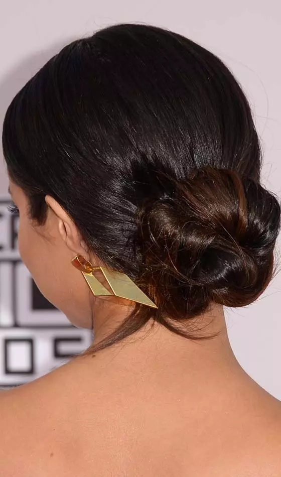 Brunette Bun