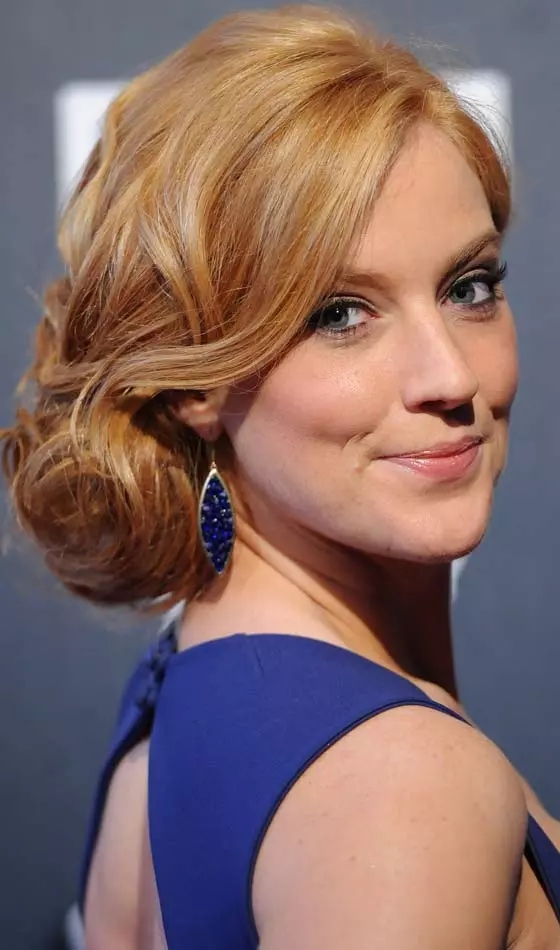 Chignon Waved Under