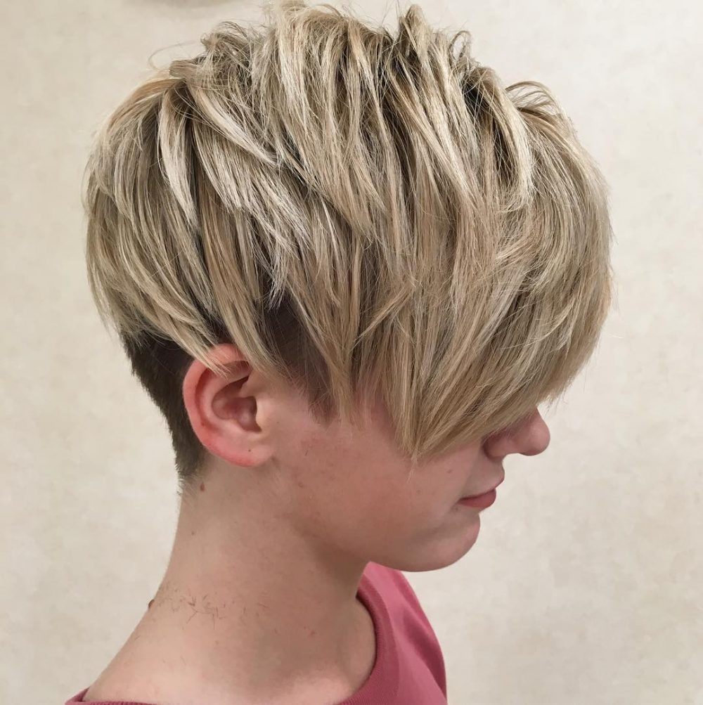 Choppy Hairstyle
