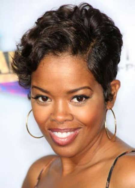 Cool and Awesome Curly Pixie Cut
