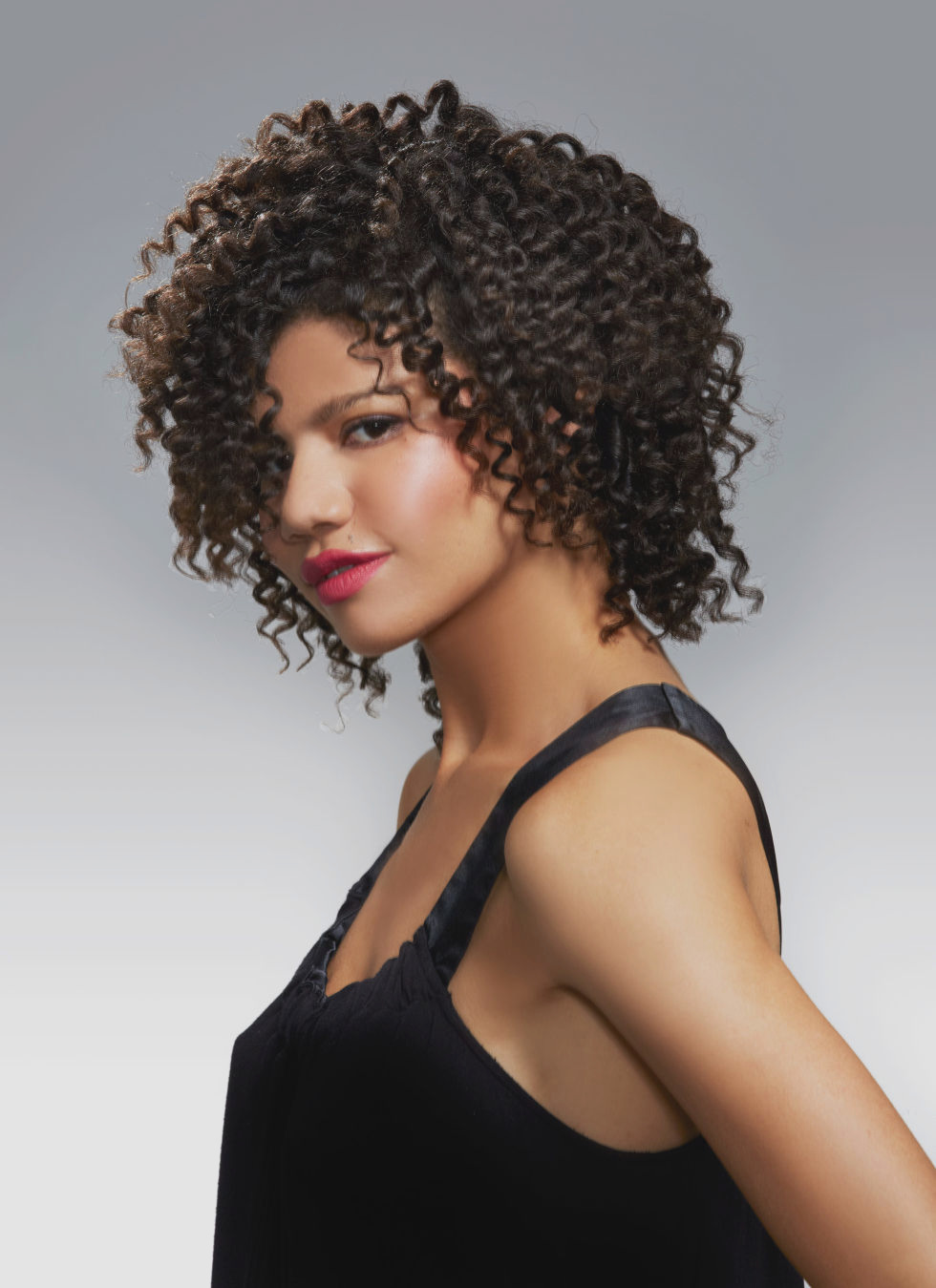 Curly Short Bob