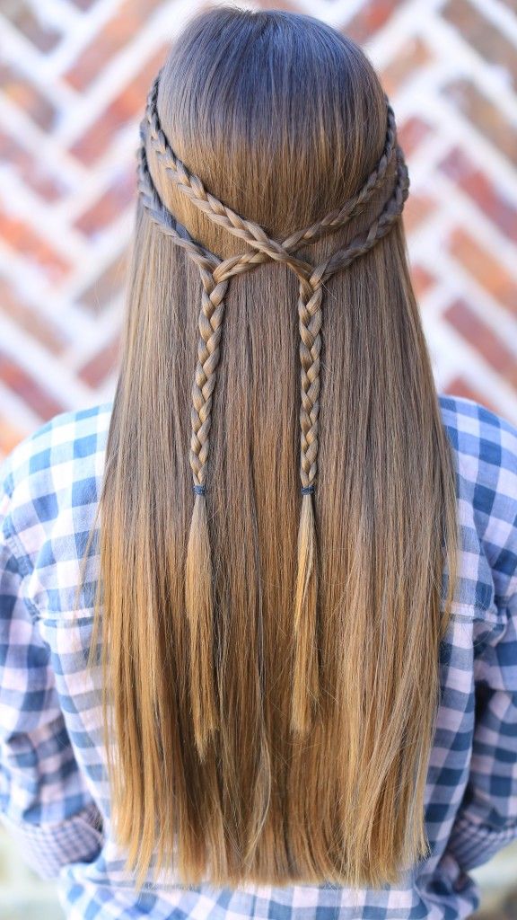 Double Braid Tie Back