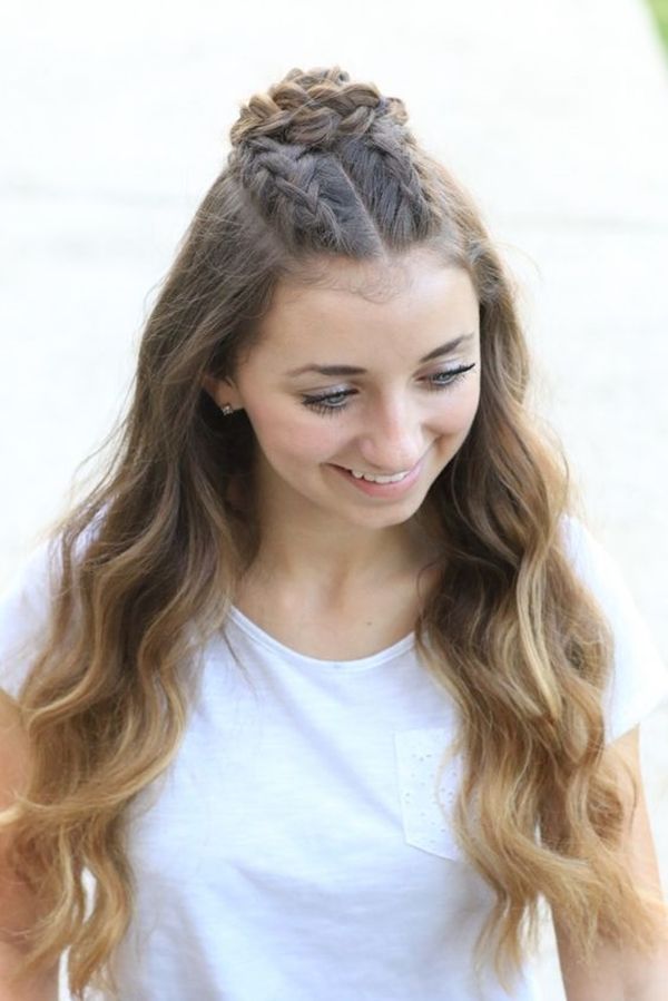 Dutch Braid Bun