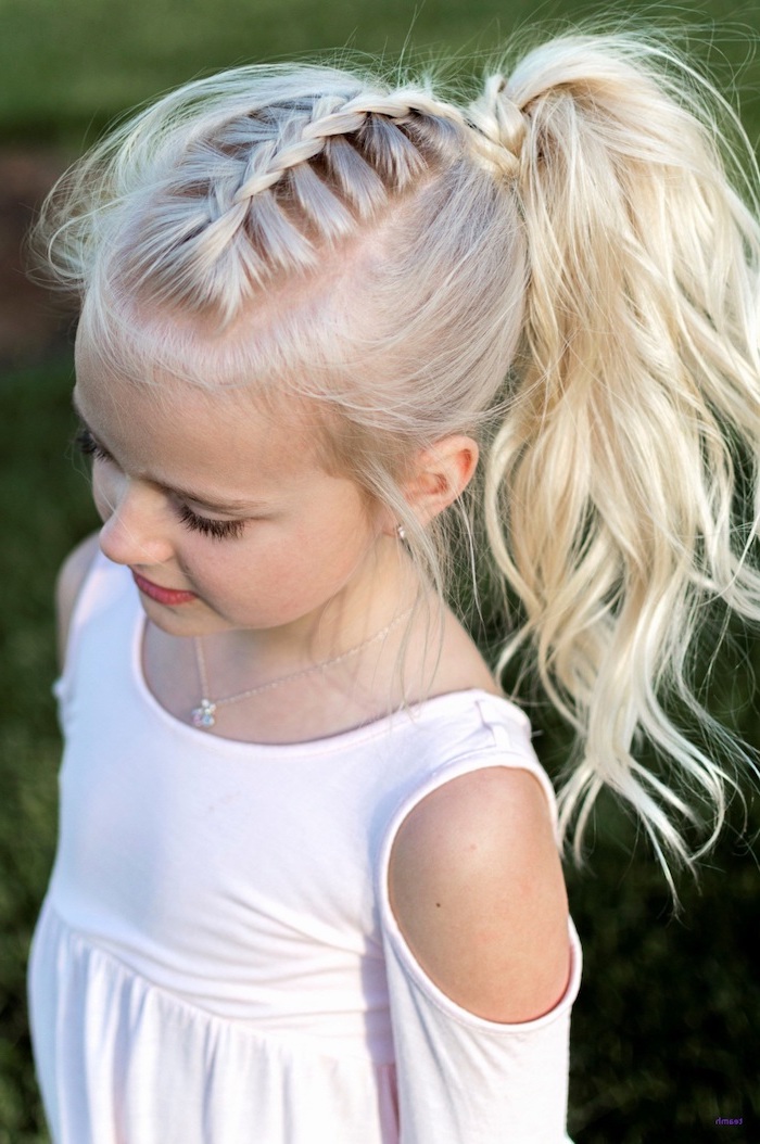 Dutch Braided Ponytail