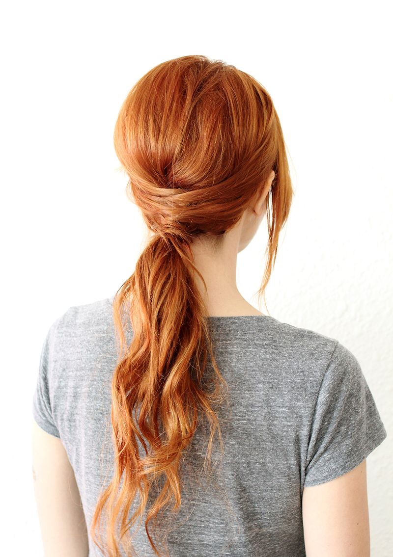 Fiery Redhead Hairstyle