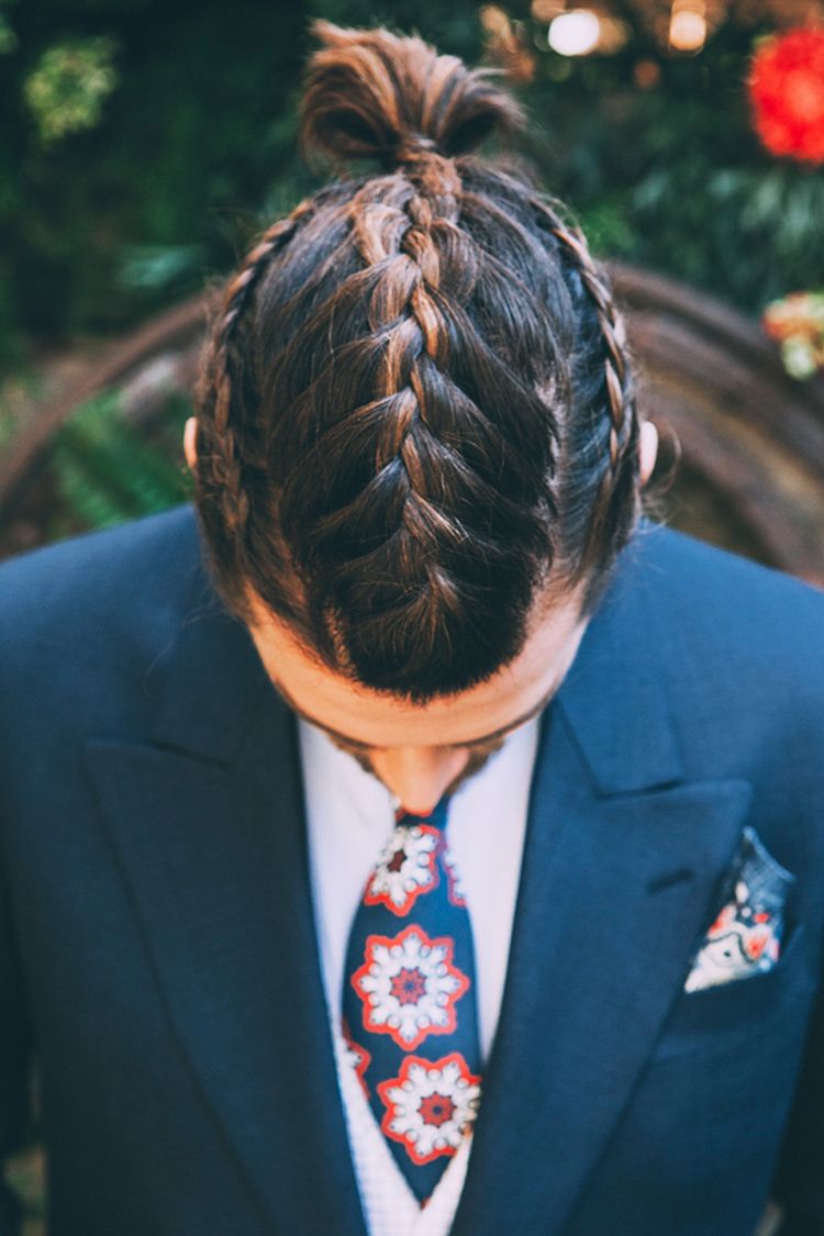 Highlighted Braids and Top Knot