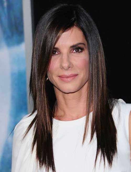 Layered Straight Haircut for Long Hair