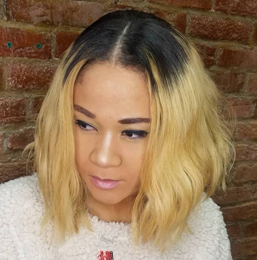 Medium Cut with Center Part