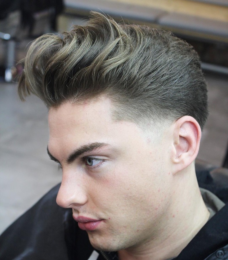 Messy Long Hair on Top