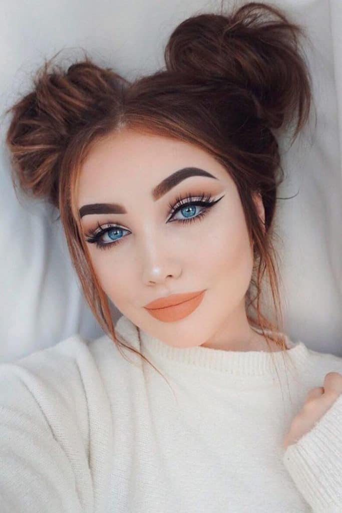 Messy Nest Buns
