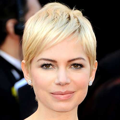 Michelle Williams Blonde Straight Pixie