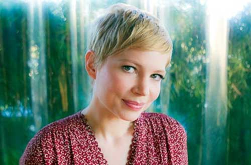 Michelle Williams Cute Pixie Haircut