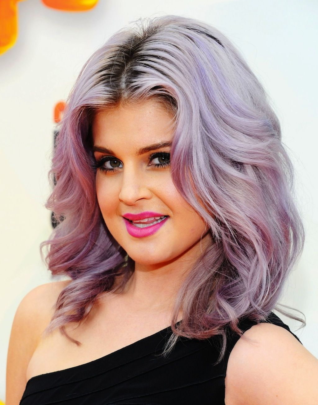 Middle Parted Short Curly Hair
