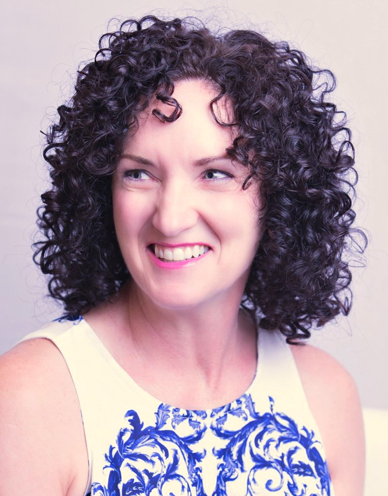 Short Bob with Curls for Women Over 40