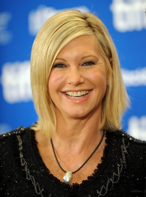 Side Parted Blonde Straight Bob