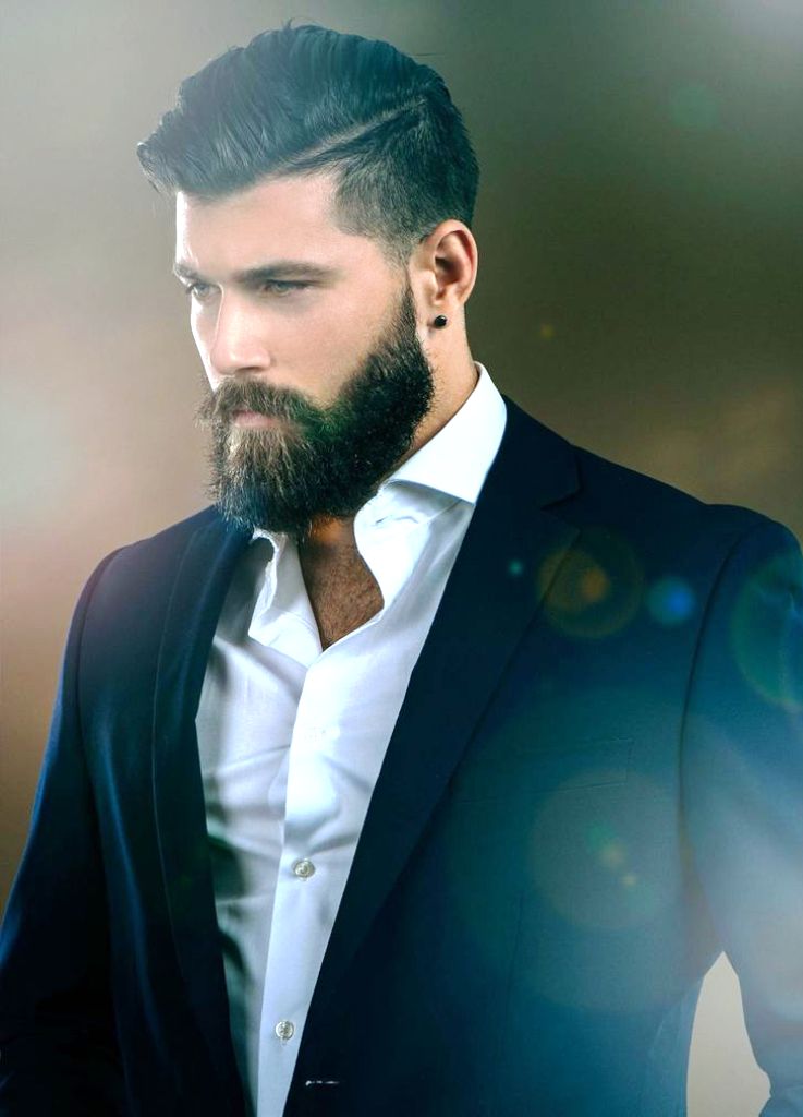 Side Parted Hair with Undercut