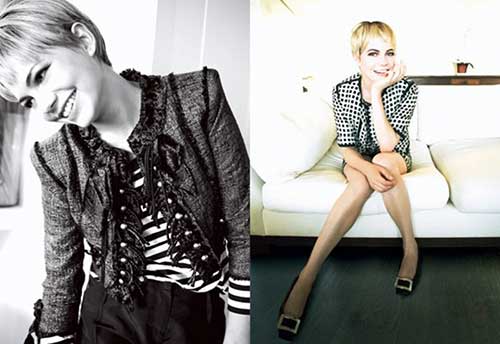 Straight Pixie Cut Michelle Williams