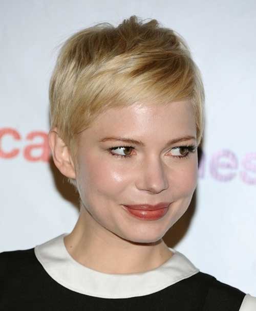 Straigth Fine Short Pixie Haircut