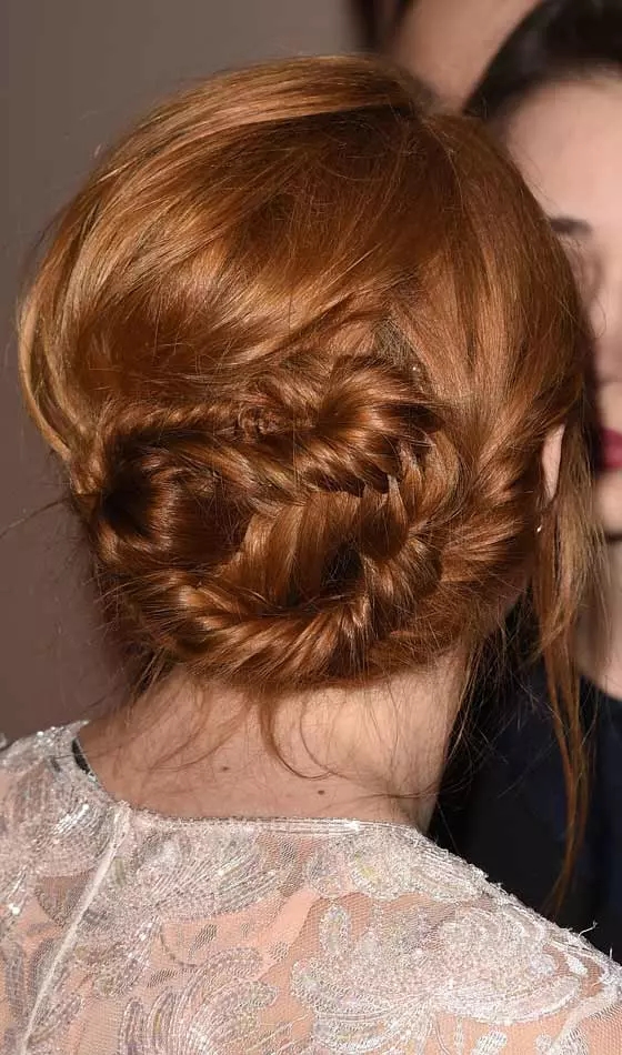 Tousled Braided Bun