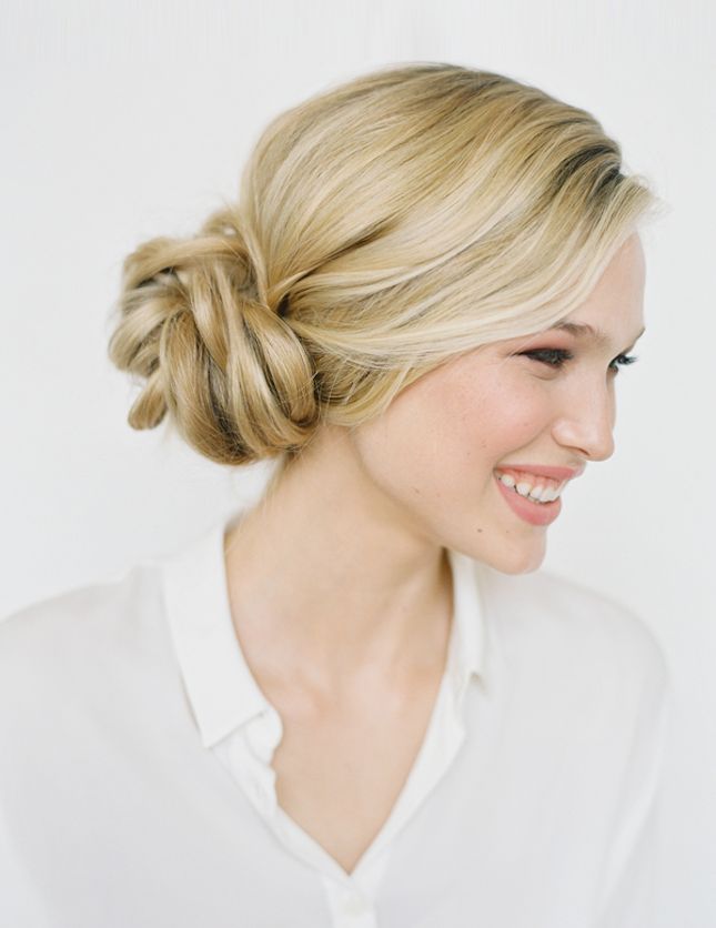 Twisted Side Bun