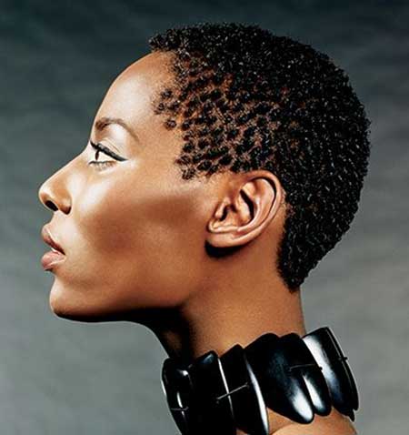 Very Artistic and Unique Pixie Cut