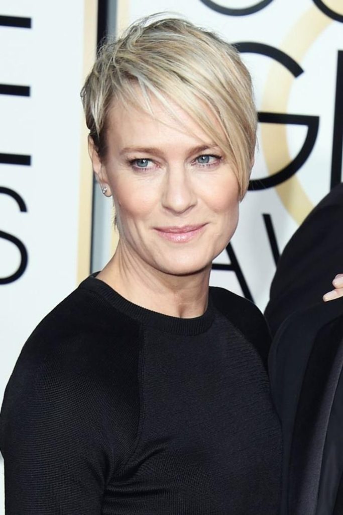 Asymmetrical Side Swept Bangs