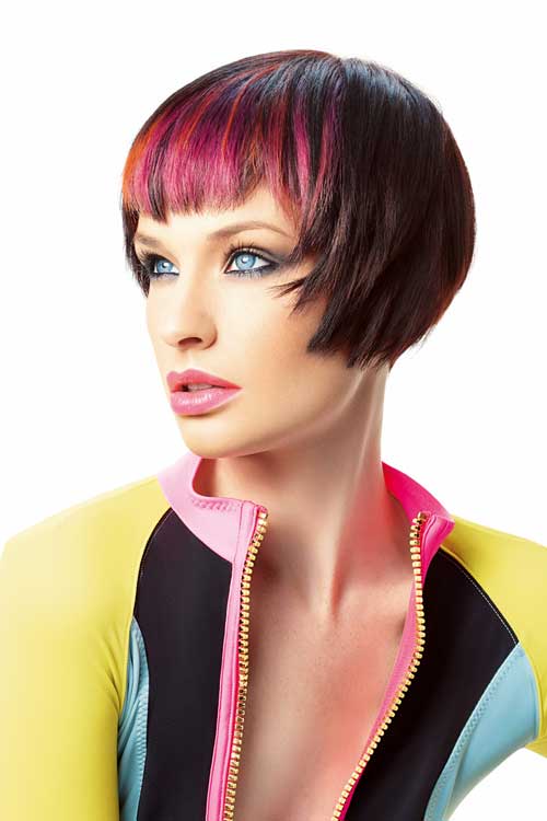 Best Hair Color for Short Hair 4