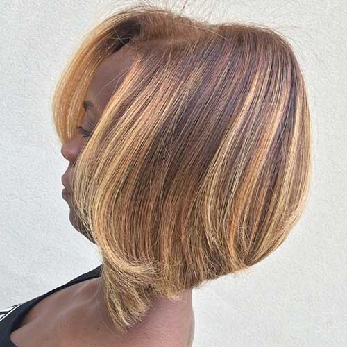 Black Girl with Bob Hairstyle