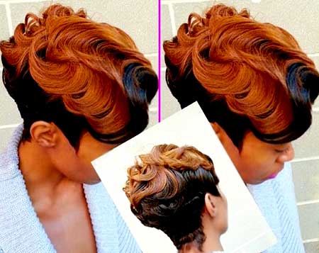 Brown and Black Hair Color Idea