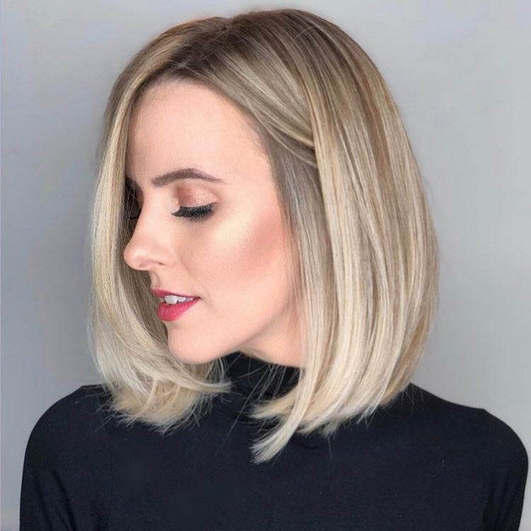 Classic Blonde Bob