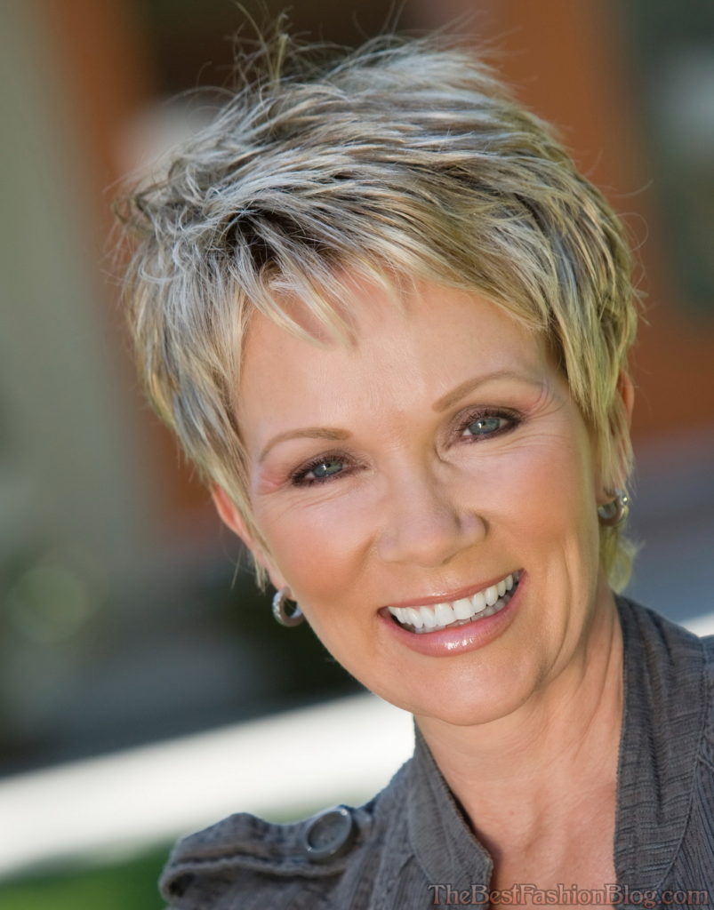 Close Cropped Hair with Fine Choppy Layering