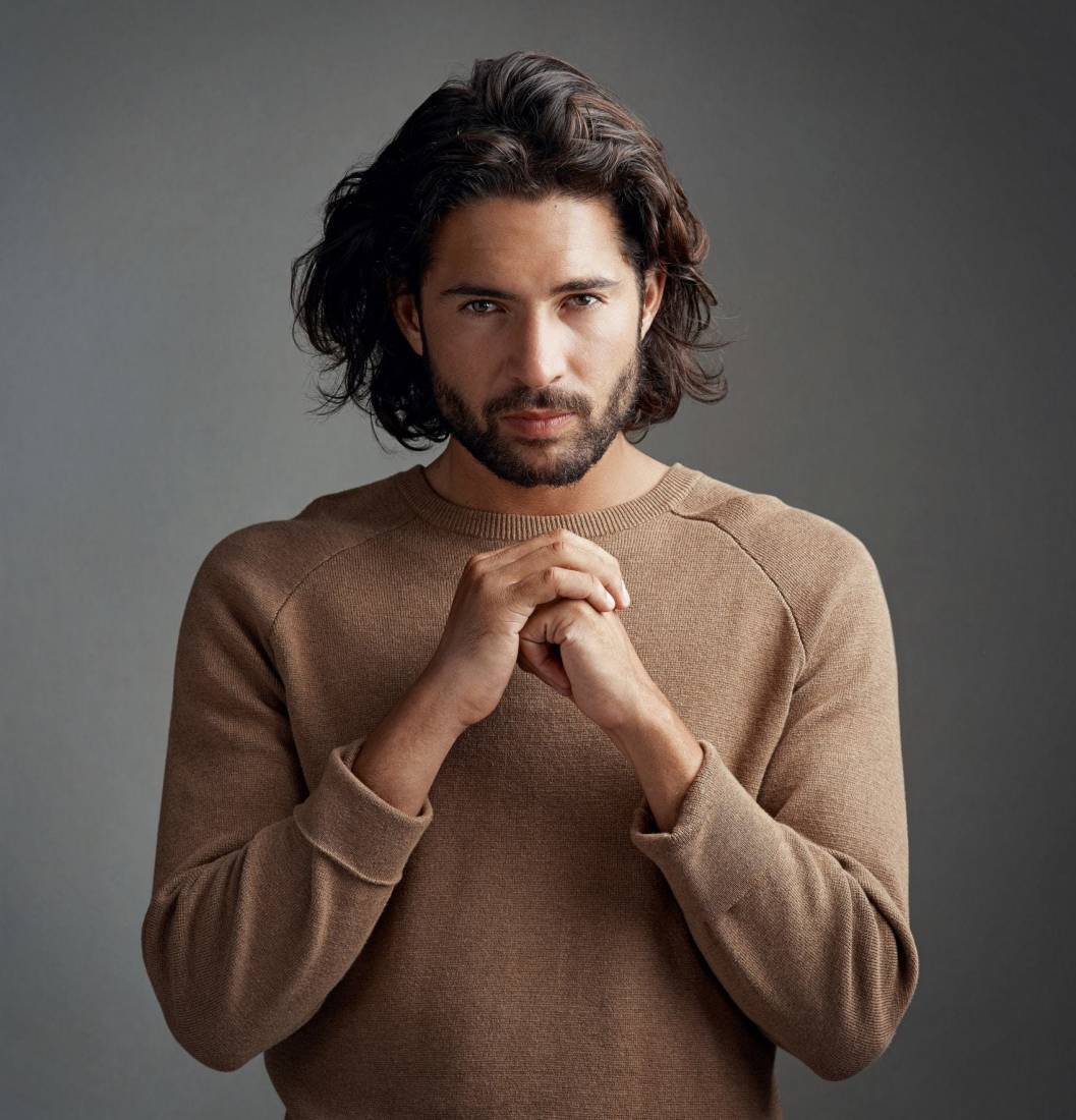 Curvy Smart Hairstyle for Men