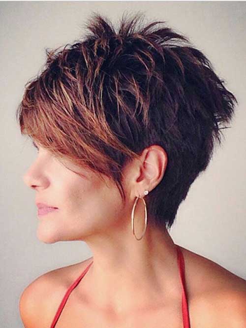 Cute Short Pixie Haircut for Girls