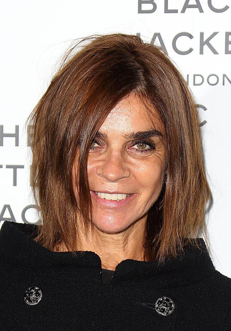 Edgy Choppy Medium Straight Bob