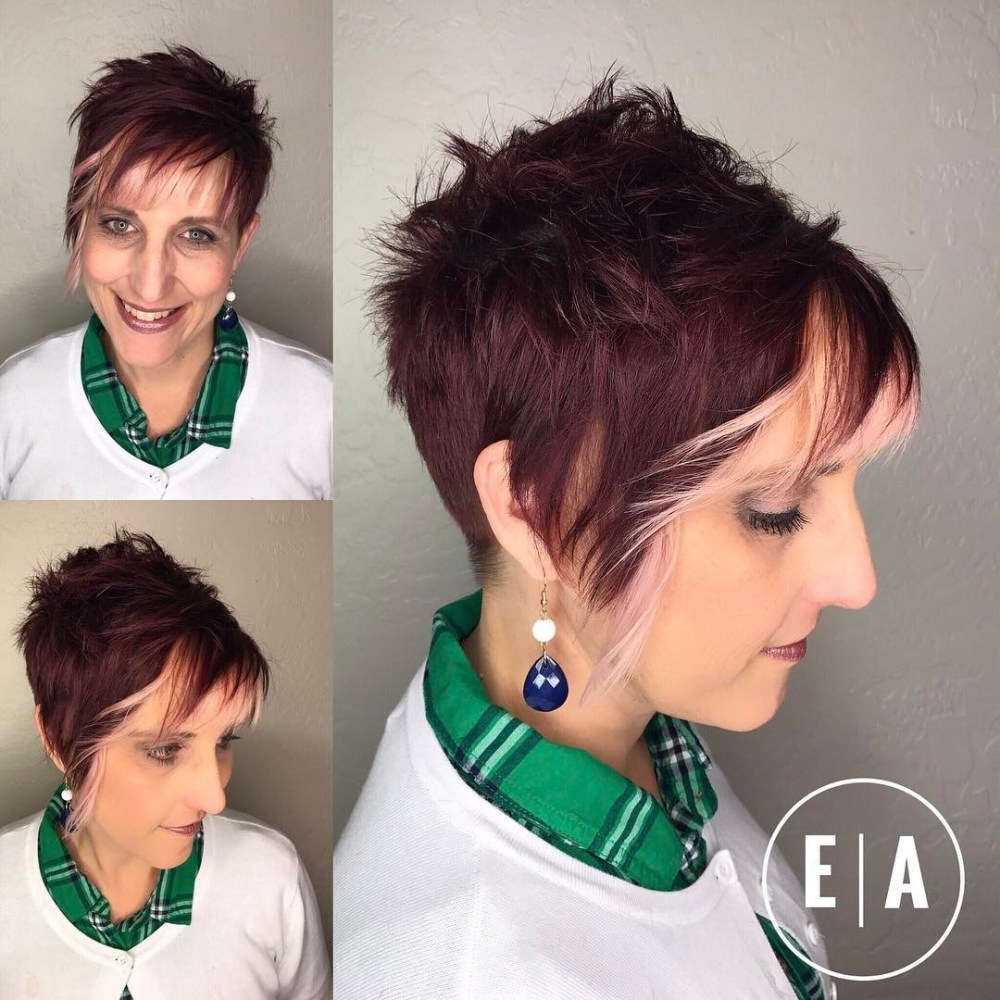 Edgy Undercut Pixie