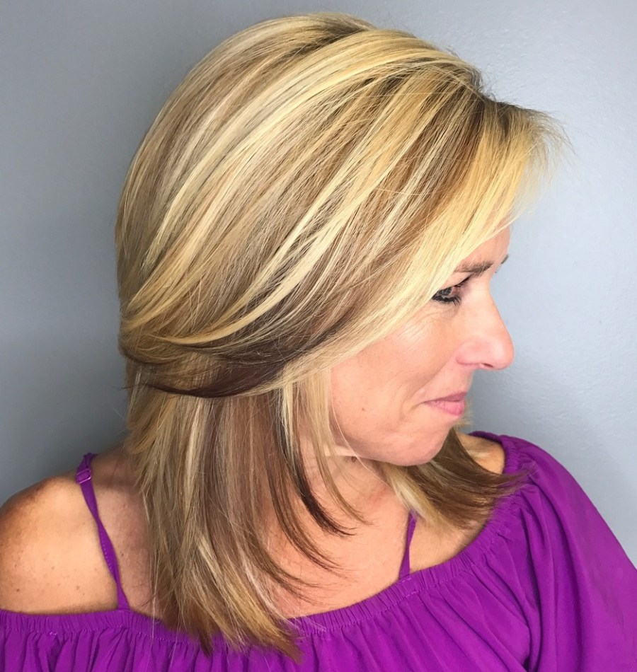 Luscious Layered Over 40 Haircut