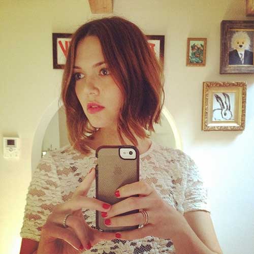 Mandy Moore’s Bob Hairstyle