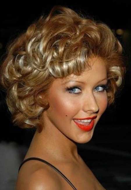 Medium Curly and Classy Hair