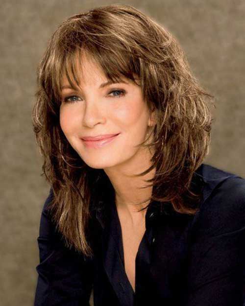 Medium Length Shag Hairstyle