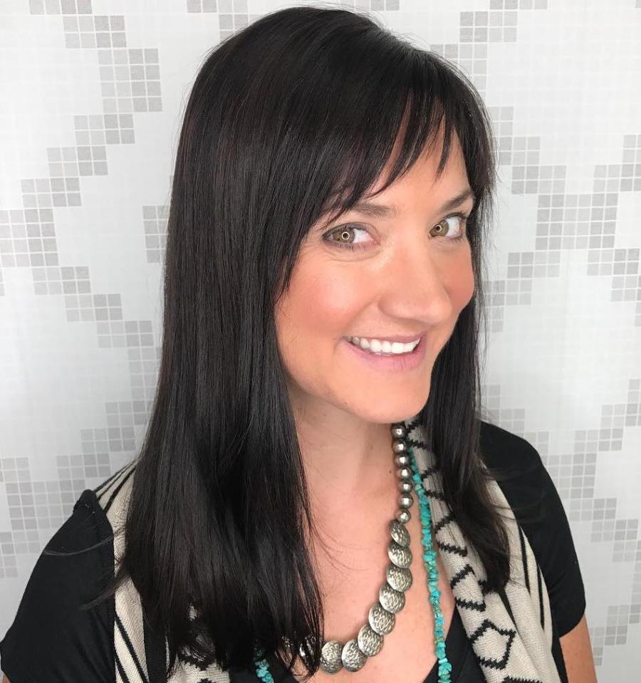 Modern Straight Haircut