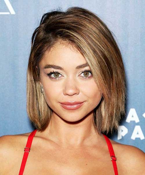 Sarah Hyland Short Light Brown Hair for Women