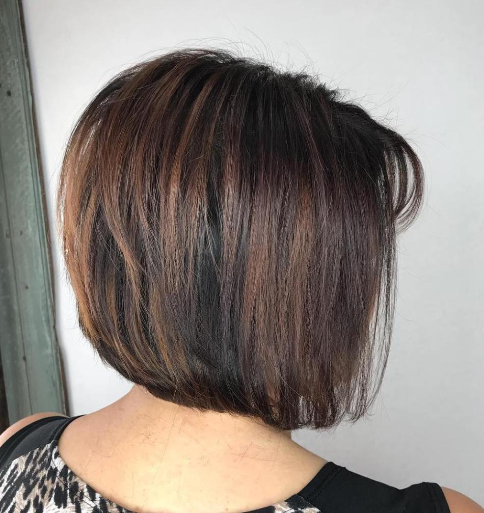 Sassy Brunette Bob